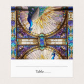 孔雀フェザーテーブル折り畳み座席表 (外部フラット)