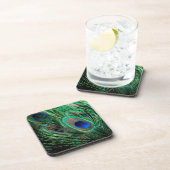 孔雀フェザーラッキー コースター (右側)