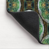 孔雀フェザー・マンダラの….. マウスパッド (コーナー)