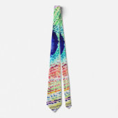 孔雀フェザーTタイ ネクタイ (正面)