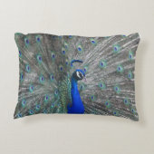 孔雀フォトアクセントピロー アクセントクッション (裏面)