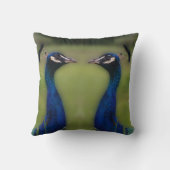 孔雀フォトスロークッション41 cm x 41 c クッション (裏面)