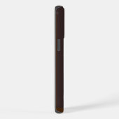 孔雀プリントiPhoneケース iPhoneケース (右側面)