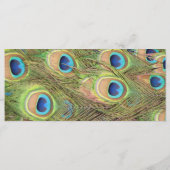 孔雀プルーム結婚式レセプションメニュー メニュー (裏面)