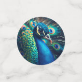 孔雀プロファイル コンフェッティ (スモール正面)