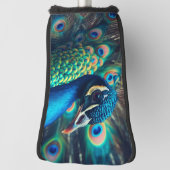 孔雀プロファイル ゴルフヘッドカバー (回転90)