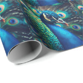 孔雀プロファイル ラッピングペーパー (ロールコーナー)