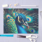 孔雀プロファイル 薄葉紙 (クラフト)