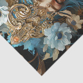 孔雀ヘアドスアールヌーボーの女神 薄葉紙 (詳細)