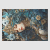 孔雀ヘアドスアールヌーボーの女神 薄葉紙 (正面)