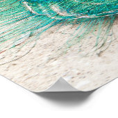 孔雀ポスター ポスター (角)