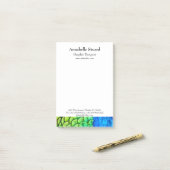 孔雀メエレガントモダンークアーティスト事業 ポストイット (デスク上)