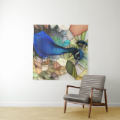 孔雀モザイクカラフルタペストリー タペストリー (インサイチュ(横))