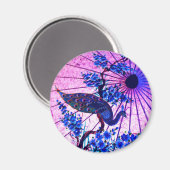 孔雀ヨモギさくらんぼ マグネット (正面/裏面)