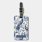 孔雀ラゲッジタグ ラゲッジタグ (正面縦)