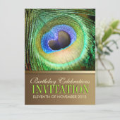 孔雀ラブ女神バースデーパーティーの招待 招待状 (スタンド正面)