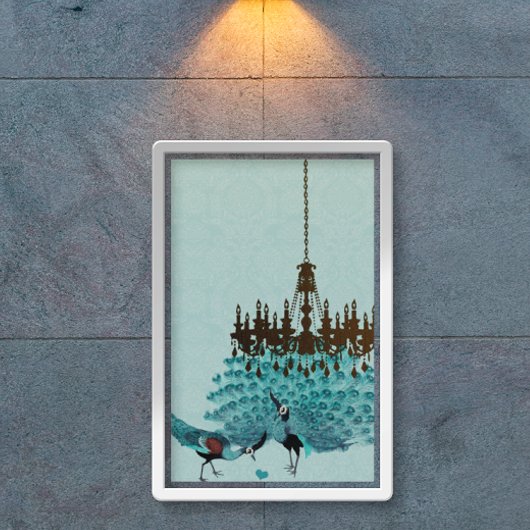 孔雀ローアリング20の結婚ポスター ポスター