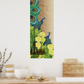 孔雀ローアリング20の結婚ポスター ポスター (キッチン)