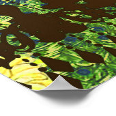 孔雀ローアリング20の結婚ポスター ポスター (角)