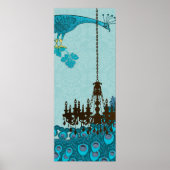 孔雀ローアリング20の結婚ポスター ポスター (正面)