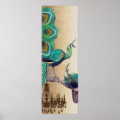 孔雀ローアリング20の結婚ポスター ポスター (正面)