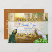 孔雀王室の寺夢ありがとう 案内ポストカード (正面/裏面)