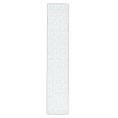 孔雀紙吹雪水彩網点テーブルランナー ミディアムテーブルランナー (正面)