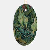 孔雀素晴らし皇帝モスバンゴッホファインアート セラミックオーナメント (右)