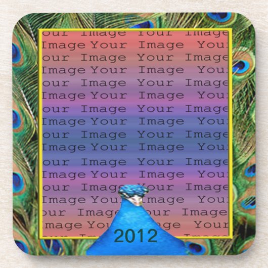 孔雀結婚のコースター コースター (正面)