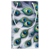 孔雀結婚抱き枕 スモールペーパーバッグ (裏面)