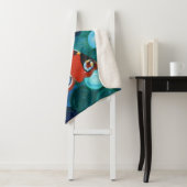 孔雀絵画蝶 シェルパブランケット (インサイチュ)