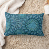 孔雀色のZoaの珊瑚 ランバークッション (ブランケット)