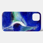 孔雀青2013年 Case-Mate iPhoneケース (裏面 (横))