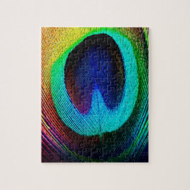 孔雀鮮やか羽 ジグソーパズル