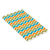 孔雀鮮やか部族ジグザグ マグネット (右側)