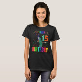 孔雀15誕生日かわいい鳥の動物グラフィック Tシャツ (正面フル)