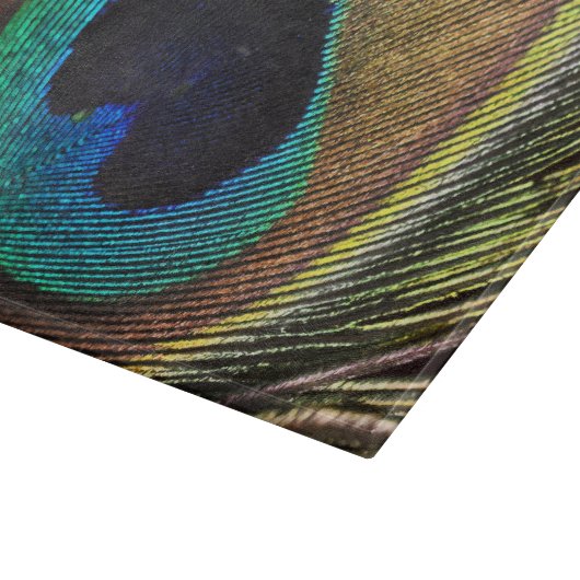 孔雀 カッティングボード (角)