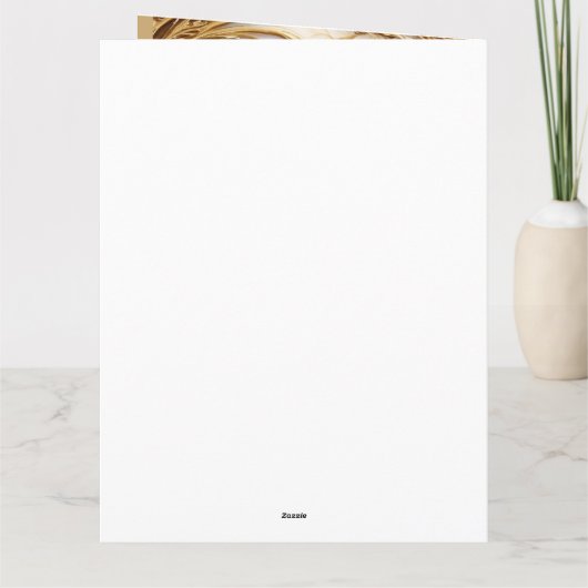 孔雀 カード (裏面)