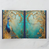 孔雀 カード (内部)