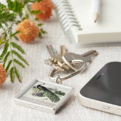 孔雀 キーホルダー (側面)