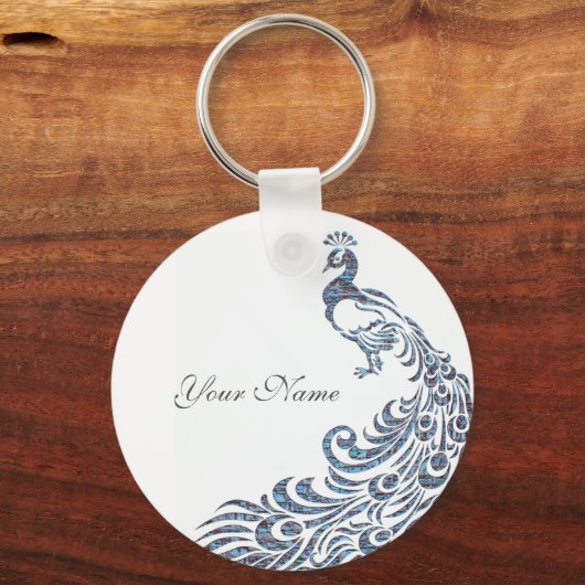 孔雀 キーホルダー (正面)