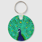 孔雀 キーホルダー (正面)