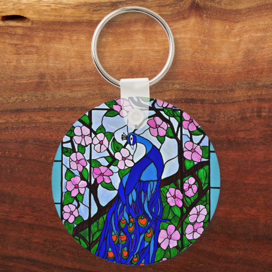 孔雀 キーホルダー (正面)