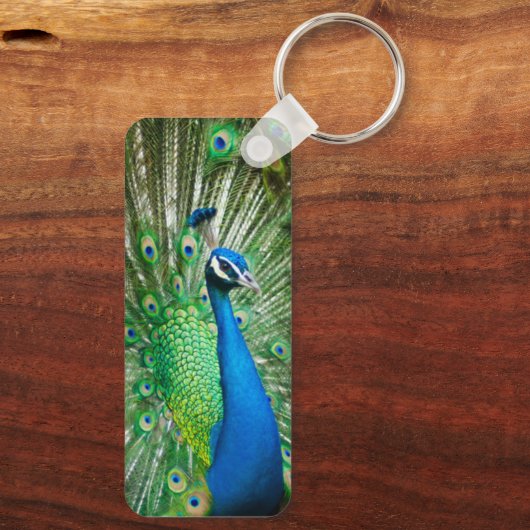 孔雀 キーホルダー (裏面)