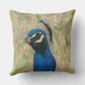 孔雀 クッション (裏面)