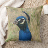 孔雀 クッション (ブランケット)