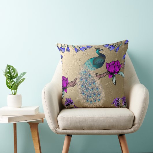 孔雀 クッション (椅子)