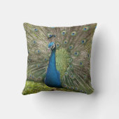 孔雀 クッション (裏面)