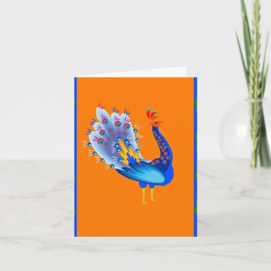 孔雀 シーズンカード (正面)