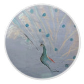 孔雀 セラミックノブ (正面)